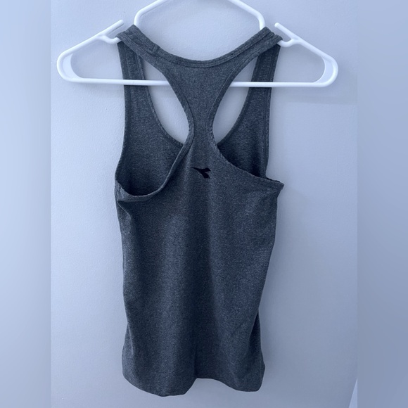 Diadora Grey Athletic Tank Top, Women’s Small - Picture 2 of 2
